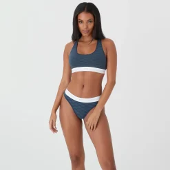 Best Sale Kith Women For Calvin Klein Classic Thong Navy Heather
