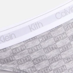 Shop Kith Women For Calvin Klein Thong Light Heather Grey
