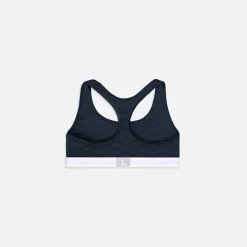 Shop Kith Women For Calvin Klein Classic Bralette Navy Heather