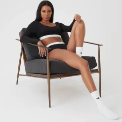 Outlet Kith Women For Calvin Klein Seasonal Boyshort Black