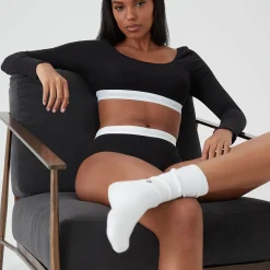 Outlet Kith Women For Calvin Klein Seasonal Boyshort Black