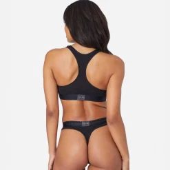 Shop Kith Women For Calvin Klein Bralette Black