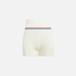 Fashion Kith Women For Wilson Ace Seamless Bike Short White Alyssum