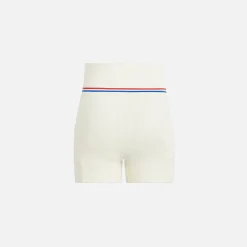 Fashion Kith Women For Wilson Ace Seamless Bike Short White Alyssum