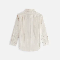 Discount Kith Women Gale Logo Stripe Shirt Canvas