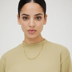 Best Sale Kith Women Haylen Cropped French Terry Crewneck Anther