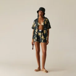 Cheap Kith Women Ida Iris Floral Boxer Short Serpentine