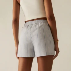 Store Kith Women Ida Logo Stripe Boxer Short Orbit