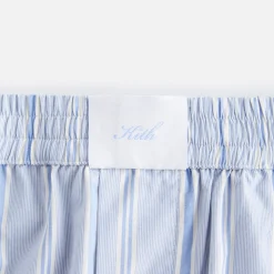 Store Kith Women Ida Logo Stripe Boxer Short Orbit