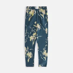 New Kith Women Ida Palm Straight Pant Serpentine