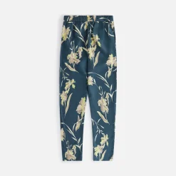 New Kith Women Ida Palm Straight Pant Serpentine