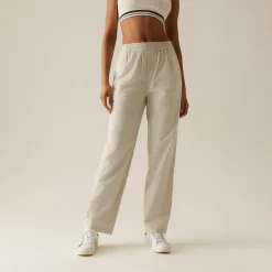 Cheap Kith Women Ida Seersucker Straight Pant Verdant