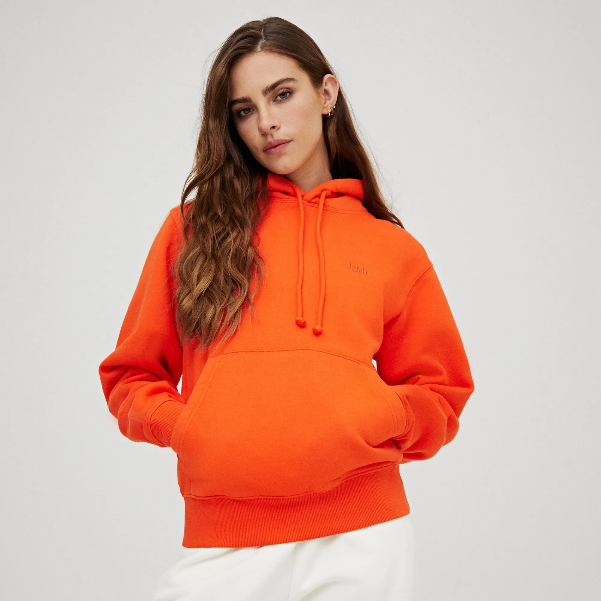 Hot Kith Women Jane Hoodie Iii Poppy