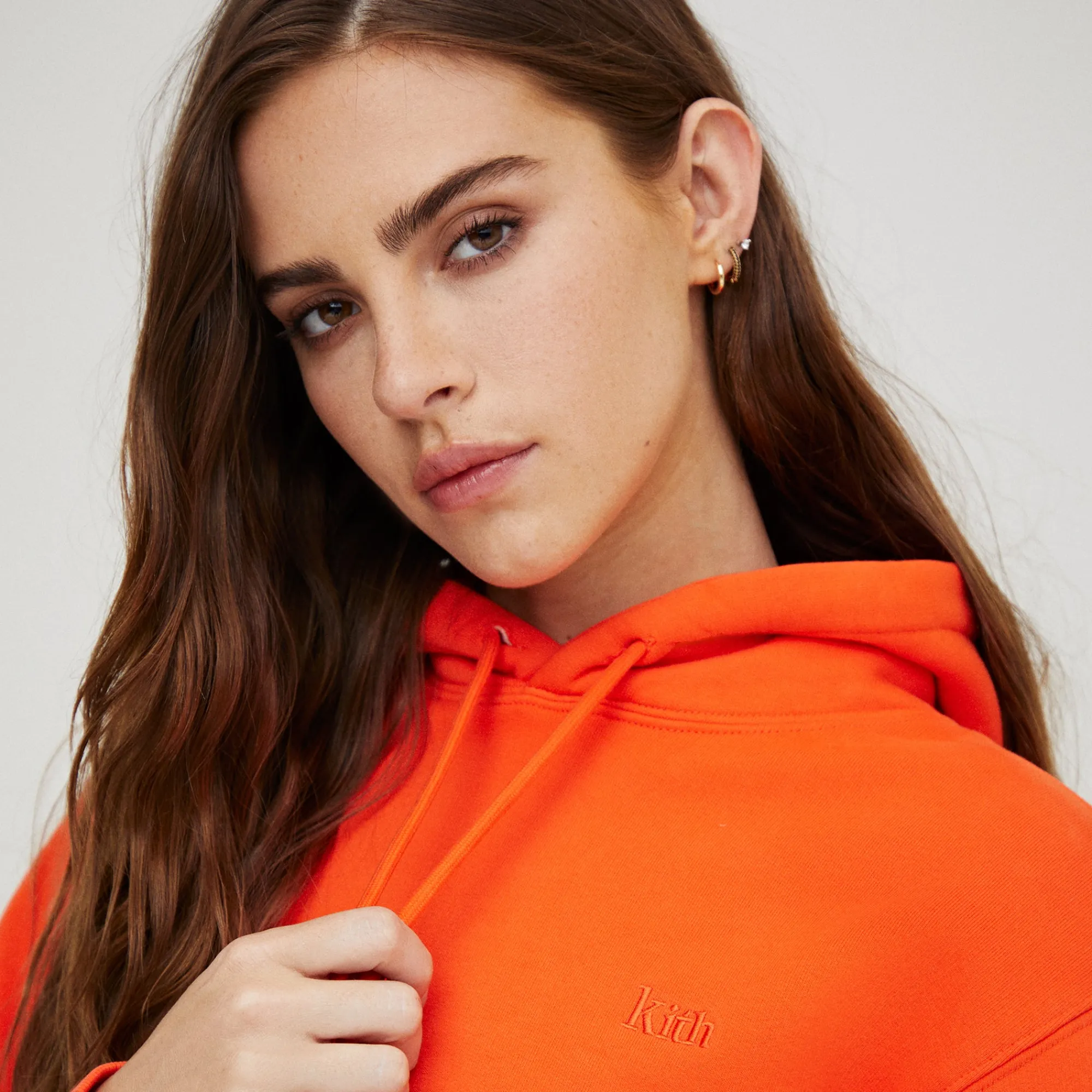 Hot Kith Women Jane Hoodie Iii Poppy