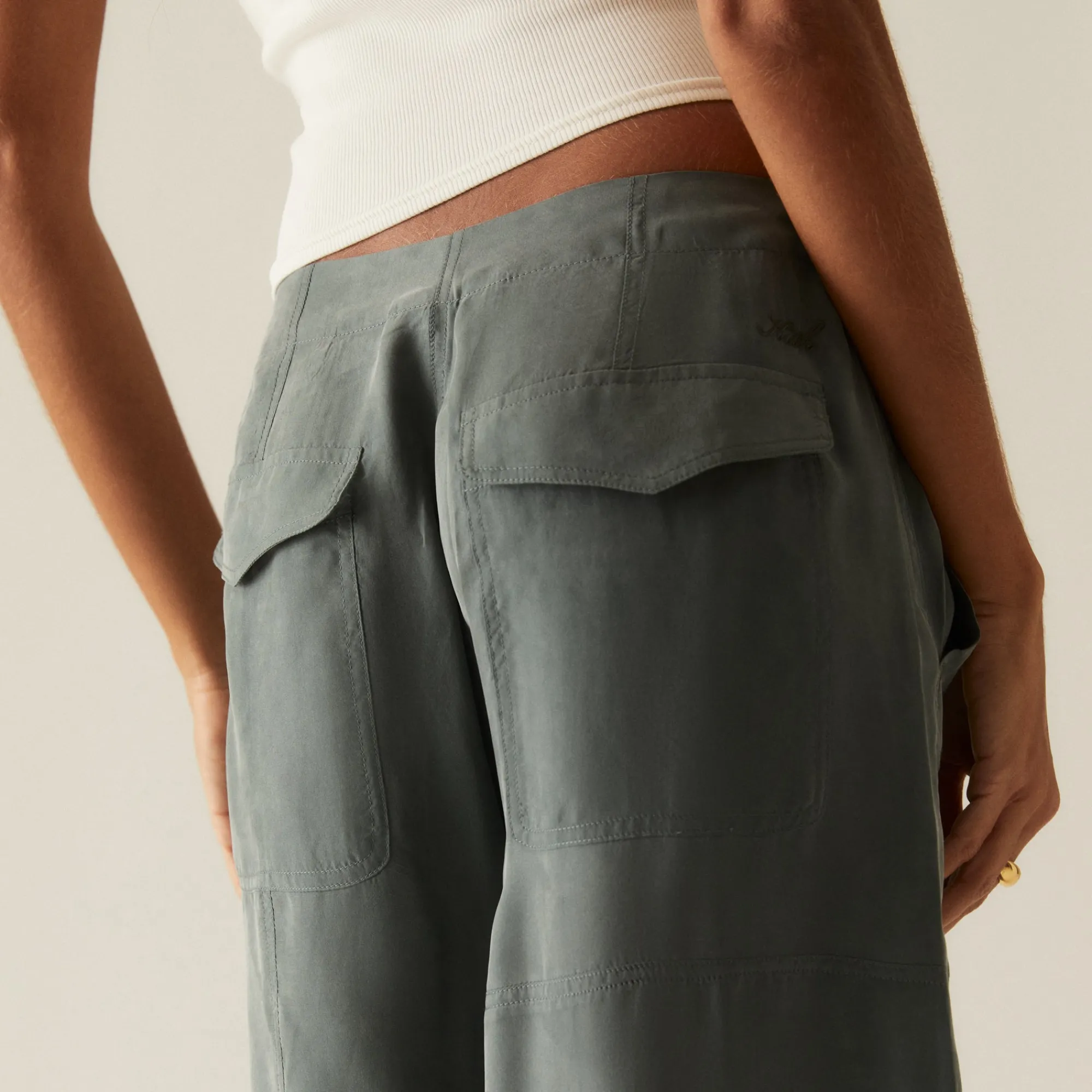 Sale Kith Women Langston Cupro Pant Court