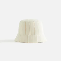 Cheap Kith Women Logo Stripe Bucket Hat Canvas