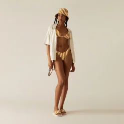 Cheap Kith Women Lucia Ii Striped Triangle Top Flash