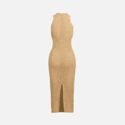 Best Kith Women Lyra Crochet Knit Midi Dress Shea