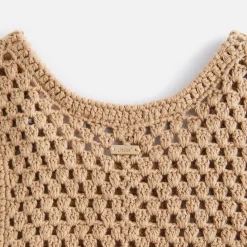 Best Kith Women Lyra Crochet Knit Midi Dress Shea