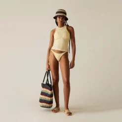 Hot Kith Women Lyra Open Rib Tank Sunrise