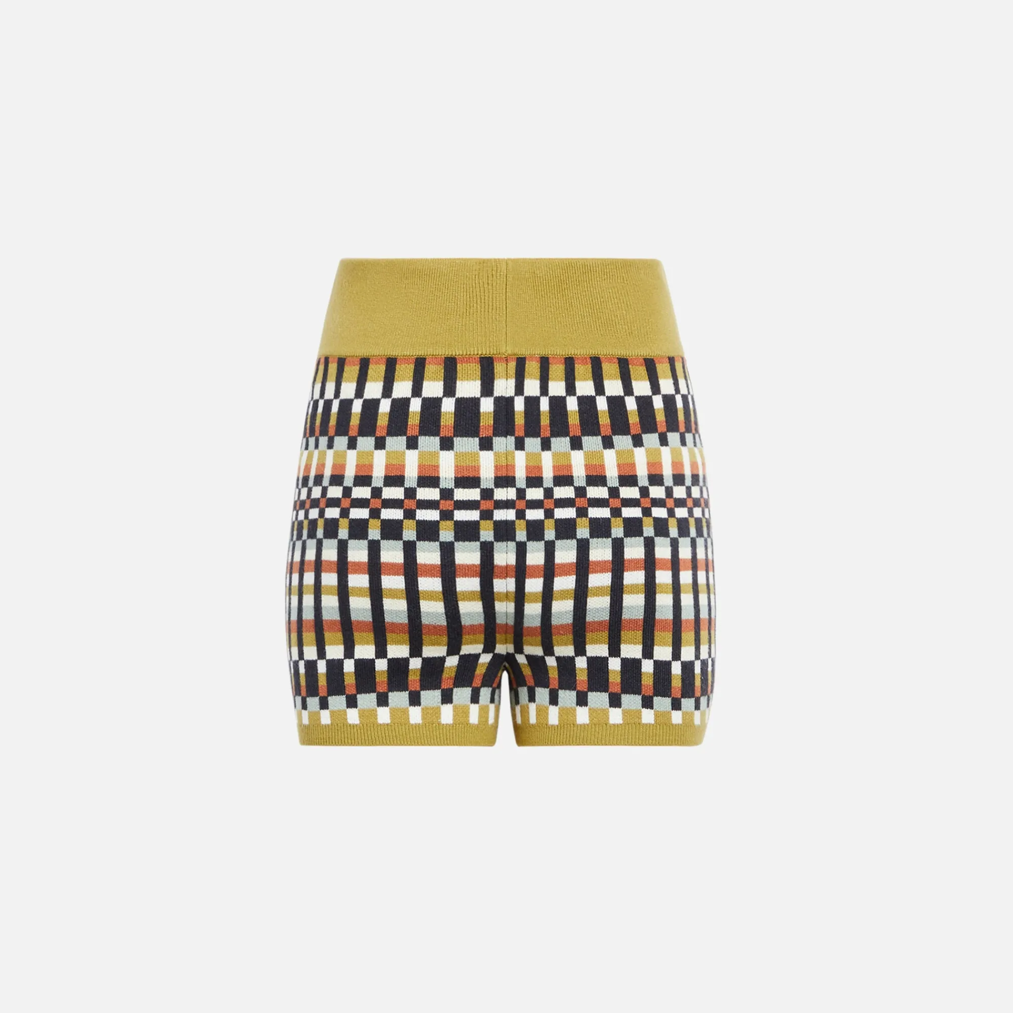 Hot Kith Women Mica Multi Check Knit Short Nano