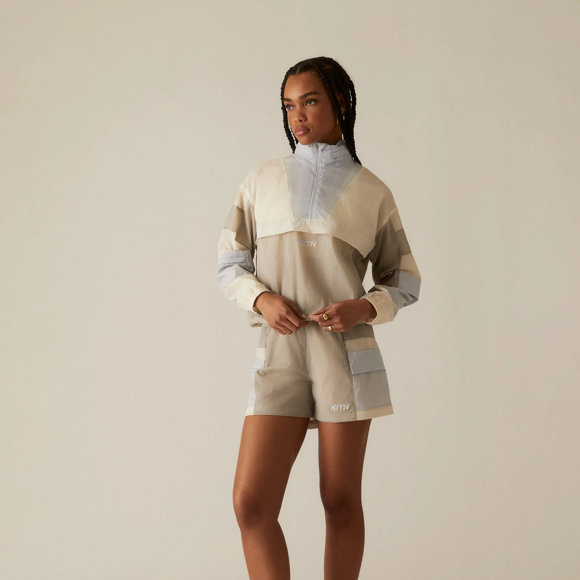 Online Kith Women Mila Half-Zip Jacket Nano