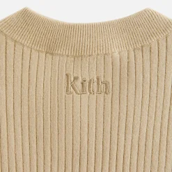 Best Sale Kith Women Mulberry Long Sleeves Dress Canvas