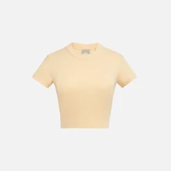 Discount Kith Women Mulberry Tee Ii Sun Coral