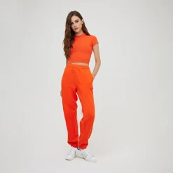 Hot Kith Women Mulberry Tee Ii Poppy
