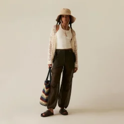 Sale Kith Women Nuru Sheer Parachute Pant Canopy