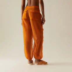 Outlet Kith Women Nuru Sheer Parachute Pant Roe
