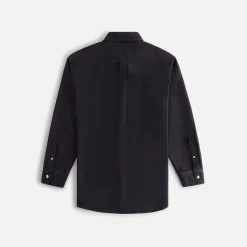 Outlet Kith Women Ora Ii Denim Shirt Washed Black