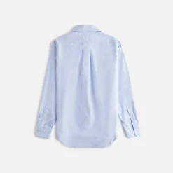 New Kith Women Ora Ii Oxford Shirt Chalk