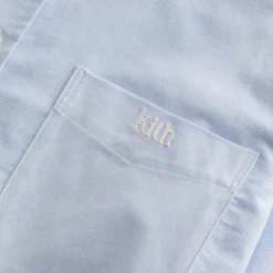 New Kith Women Ora Ii Oxford Shirt Chalk