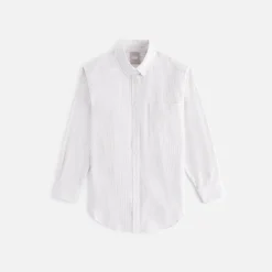 Flash Sale Kith Women Ora Ii Seersucker Shirt Verdant