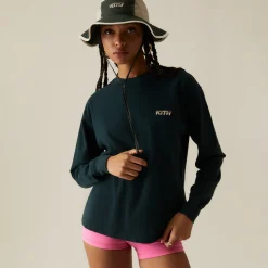 Cheap Kith Women Orbit Sonoma Long Sleeves Tee Serpentine