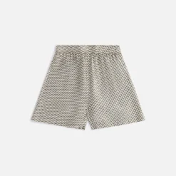 Best Sale Kith Women Rayne Monogram Silk Short Verdant