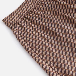 Sale Kith Women Rayne Monogram Silk Short Canvas