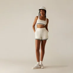 Sale Kith Women Rayne Perforated Knit Short Nano