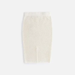 Best Sale Kith Women Rhea Midi Skirt Whisper