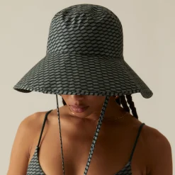 Cheap Kith Women Senara Monogram Sun Hat Serpentine