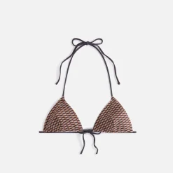 Clearance Kith Women Talia Ii Monogram Tie Top Canvas