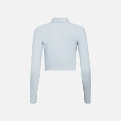 Shop Kith Women Tori Pointelle Button Up Top Melody