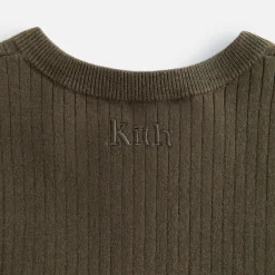 Hot Kith Women Yvette Ii Cropped Cardigan Moss