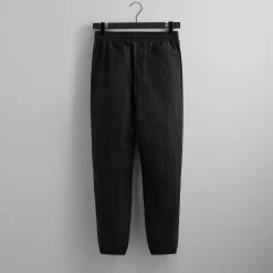Flash Sale Kith Wrinkle Nylon Calvert Jogger Black