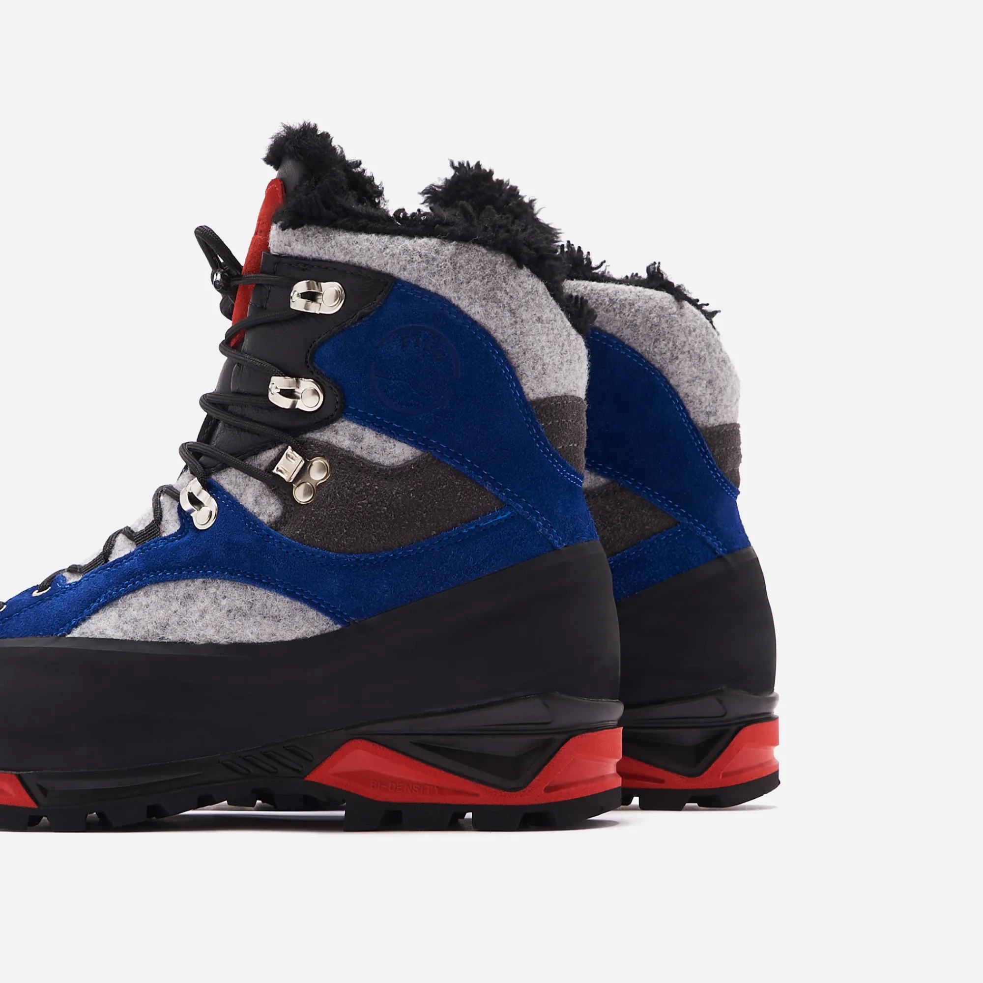 Online Kith X Diemme Marmolada Hiker Boot Grey Tweed