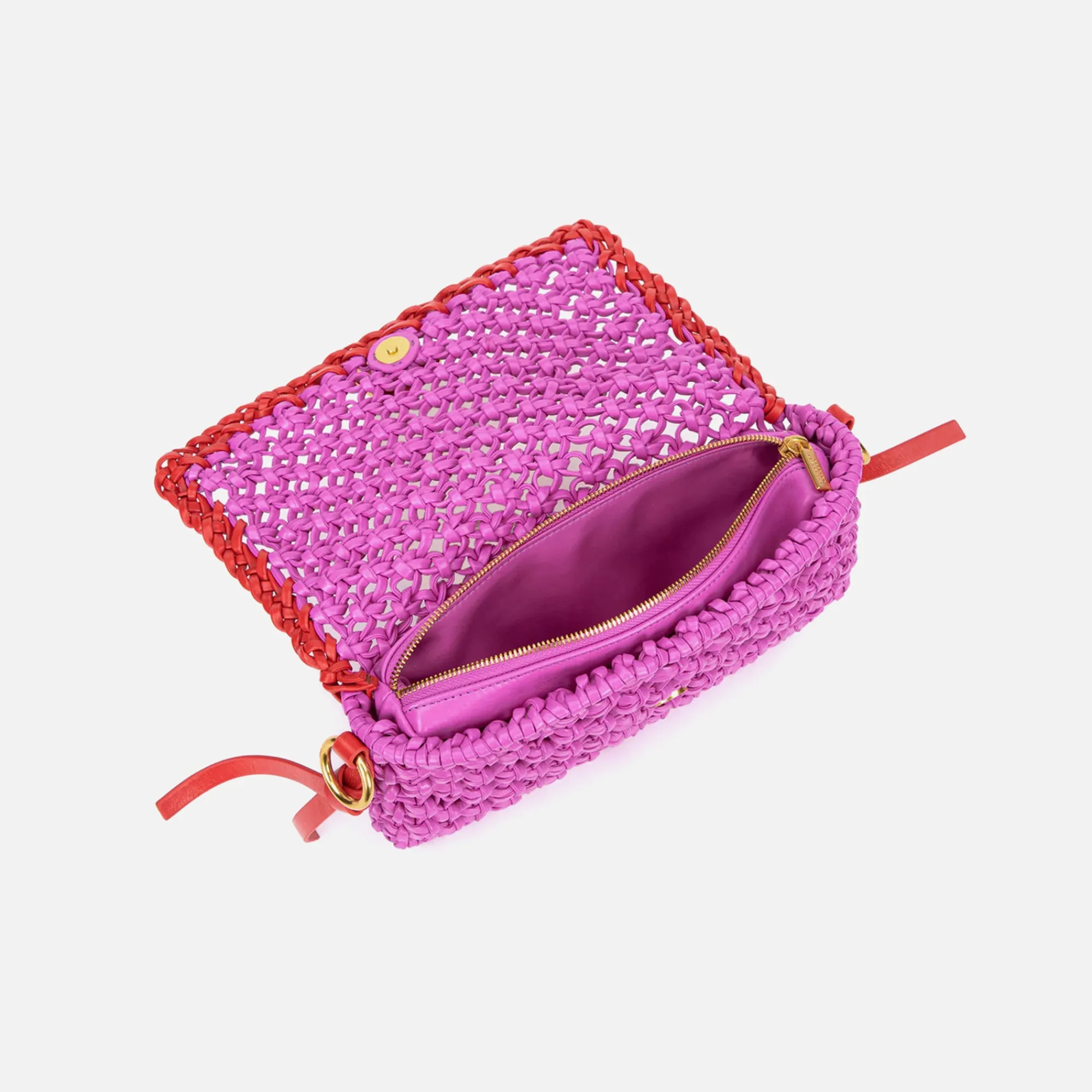 Flash Sale Brandon Blackwood Knitted Nia Bag Pink