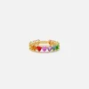 Outlet Yvonne Leon L Amour Mini Alliance Ring Yellow Gold / Multi