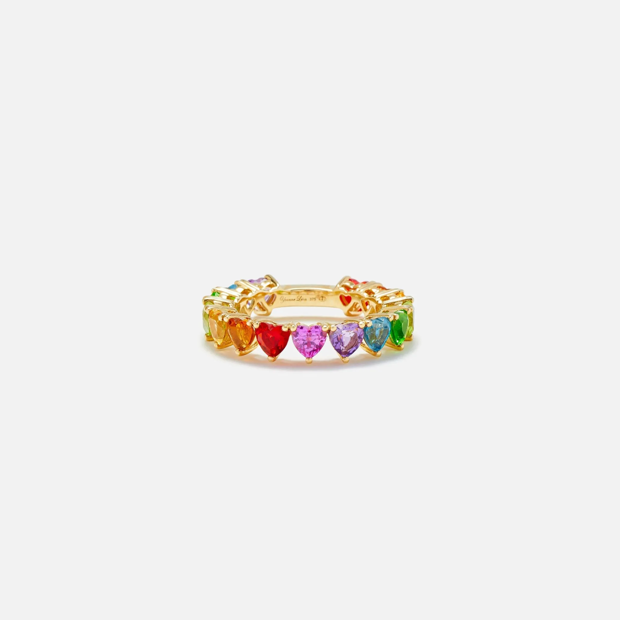 Outlet Yvonne Leon L Amour Mini Alliance Ring Yellow Gold / Multi
