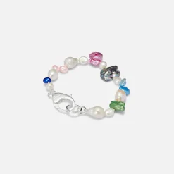 Outlet Hatton Labs La Croisette Pearl Bracelet 8" White